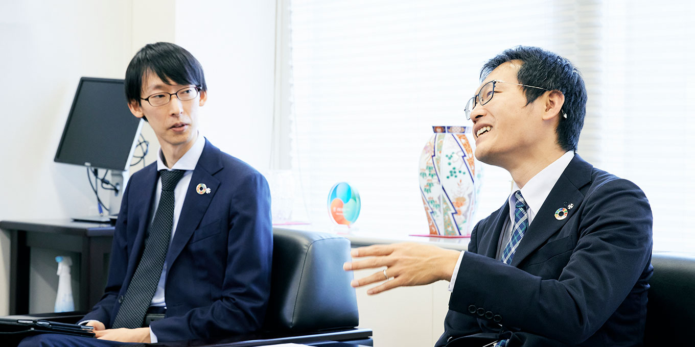 共英製鋼株式会社/北本氏、大善氏