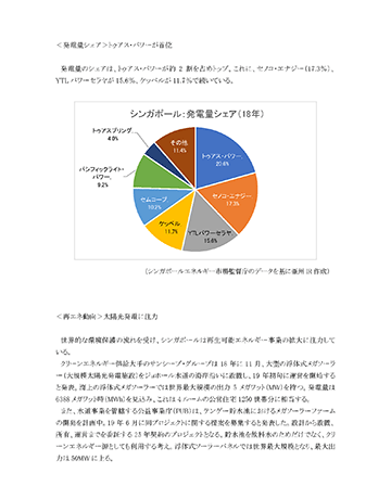 レポートサンプル・業界シェア